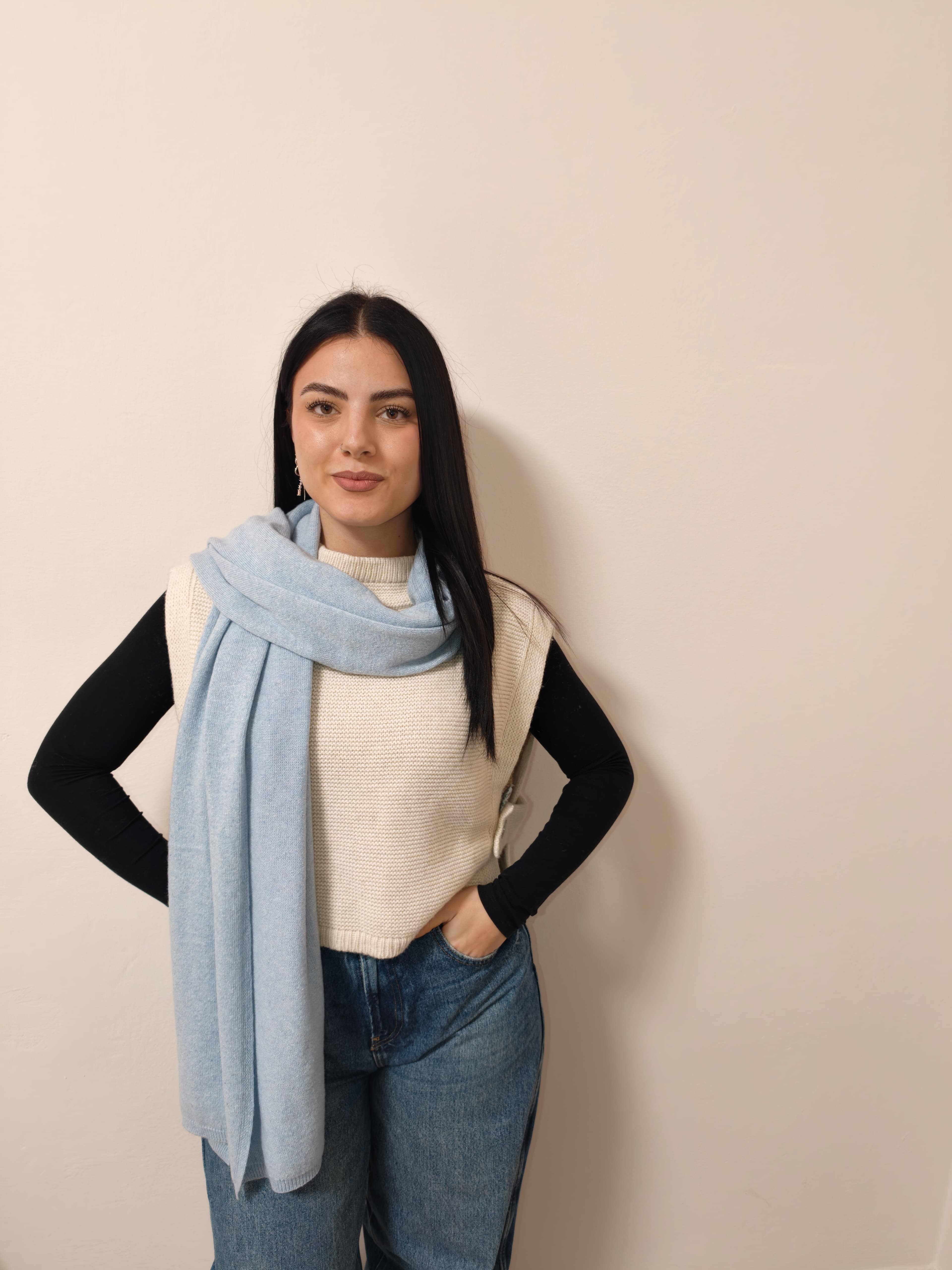 Sciarpa Athena in morbido Cashmere - Cashmood